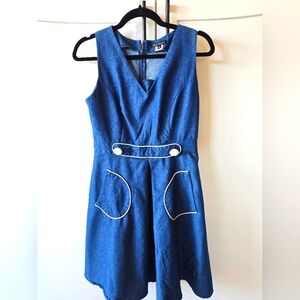 Denim dress